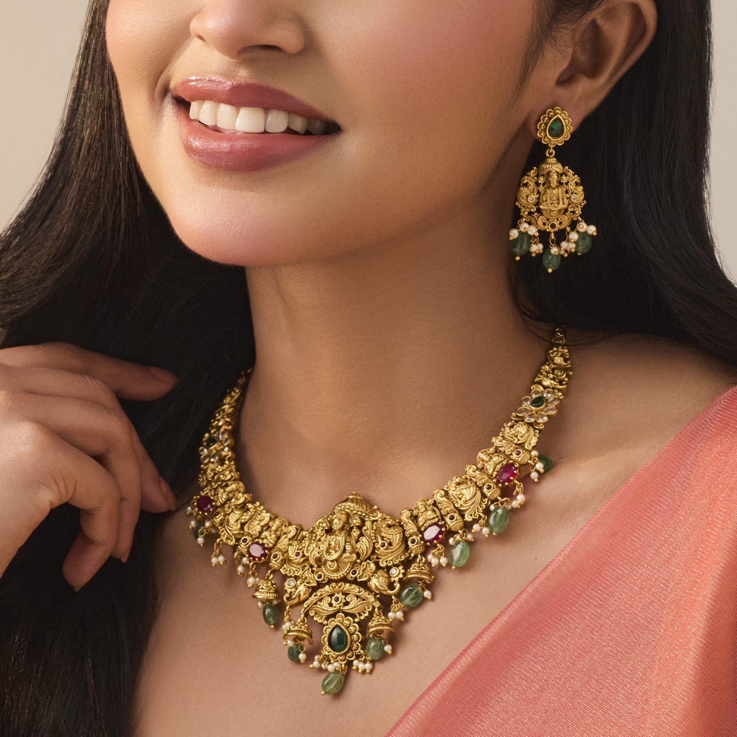 Anwita Antique Necklace Set