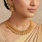 Shriyasha Antique Coin Necklace Set