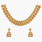 Shriyasha Antique Coin Necklace Set