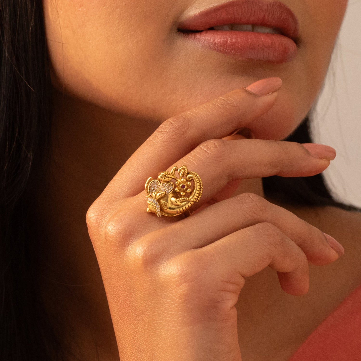 Mouli Antique Finger Ring
