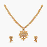 Vaishali Floral Antique Necklace Set
