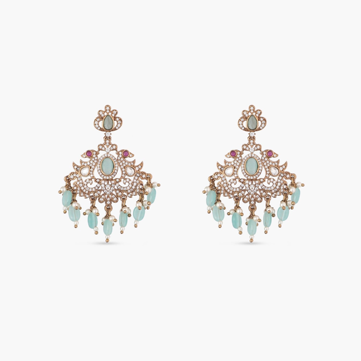Adelia Nakshatra CZ Necklace Set