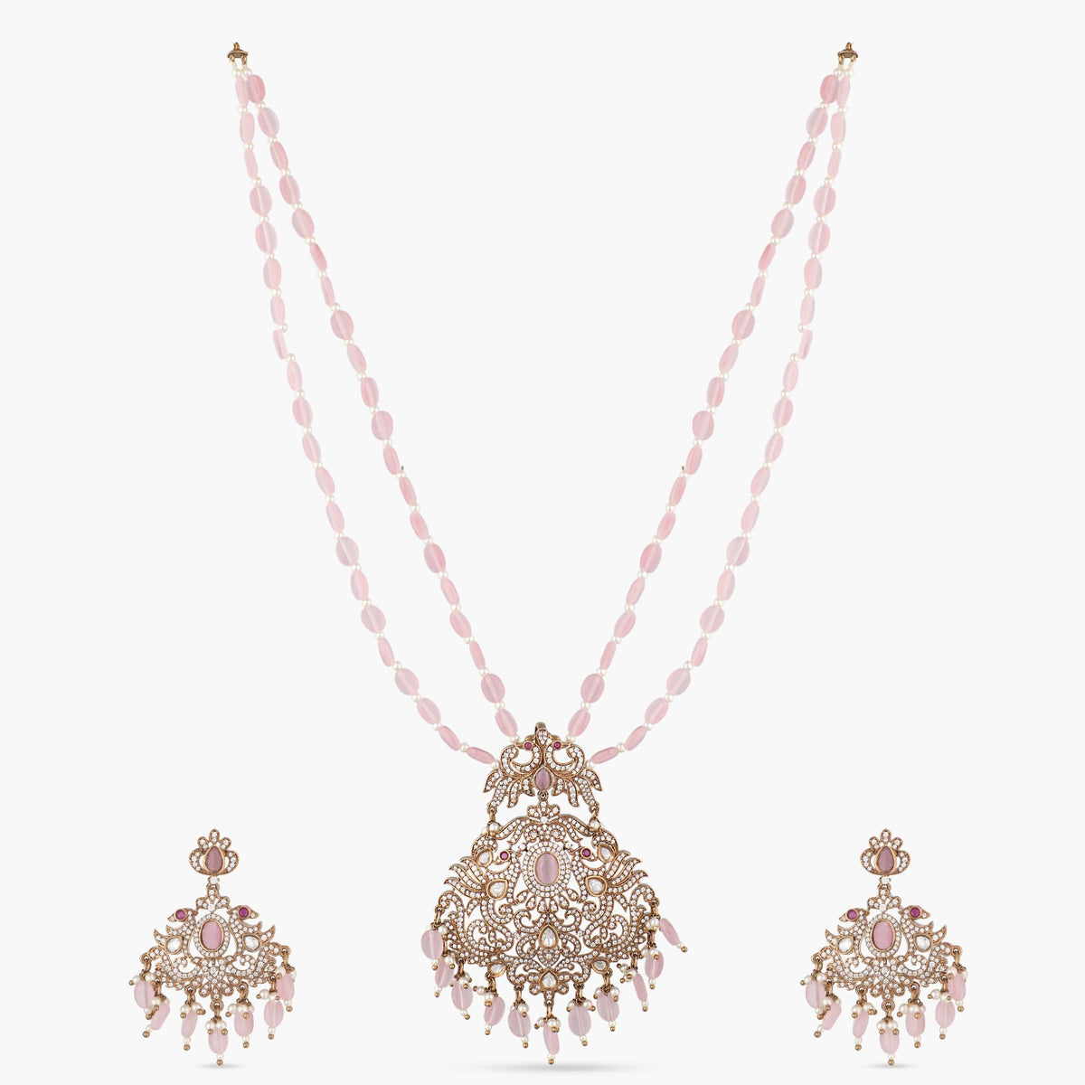 Adelia Nakshatra CZ Necklace Set