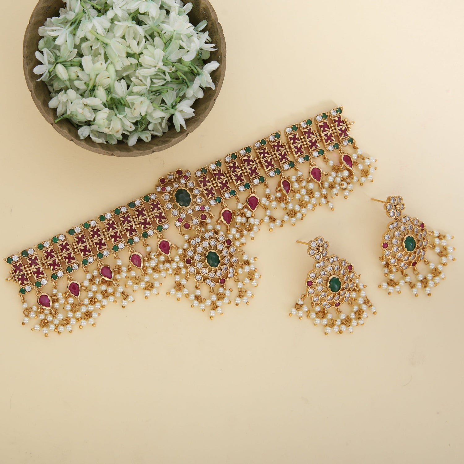 Iravya Antique Choker Set