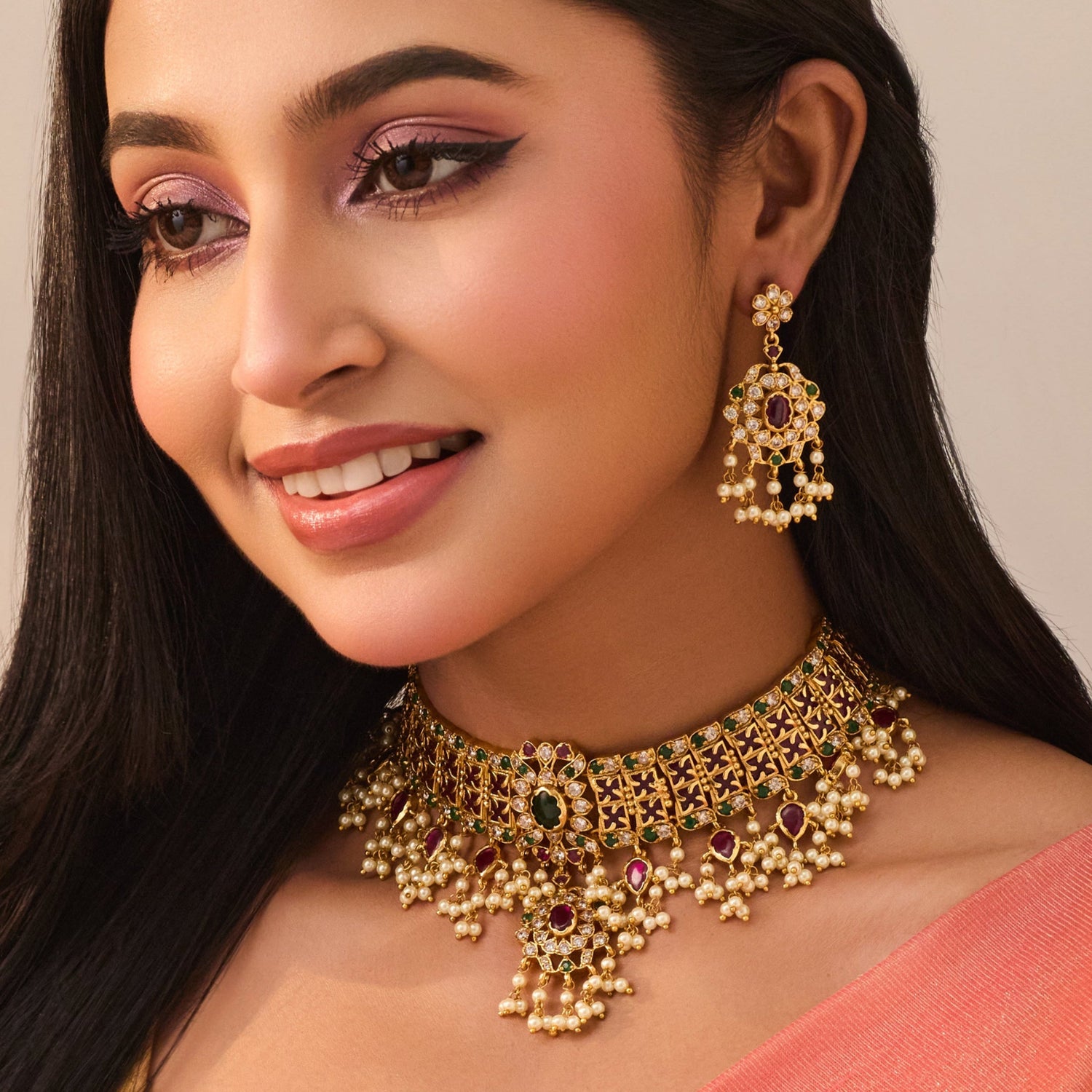 Iravya Antique Choker Set