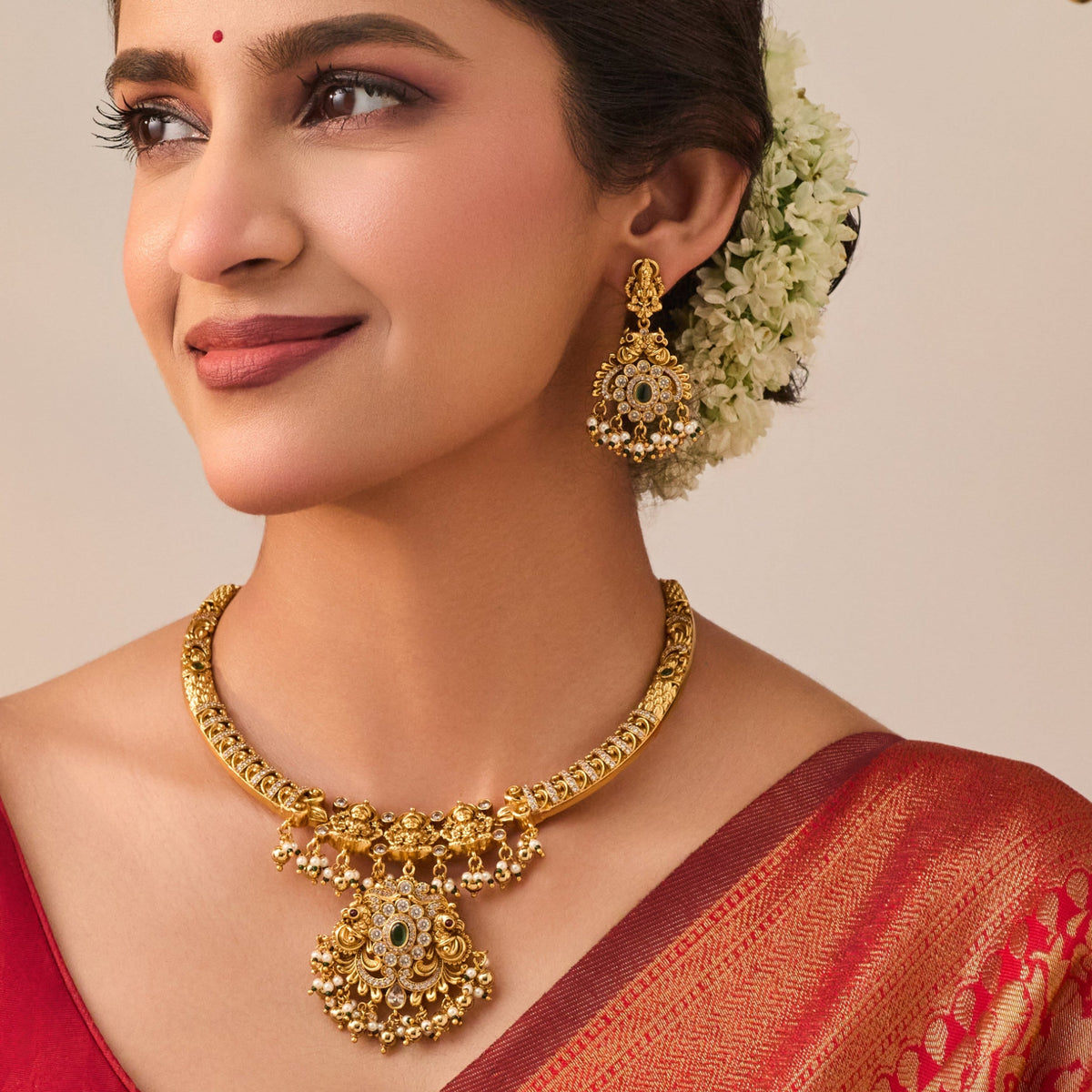 Vika Antique Necklace Set
