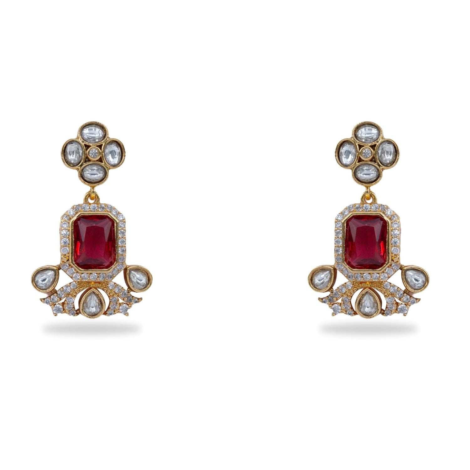 Vyapini Antique Navaratna Necklace Set