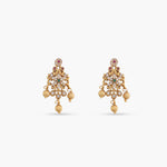 Manjari Black Beads Pendant Set