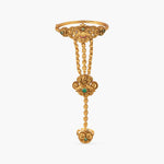 Krishvi Antique Hand Chain Bracelet