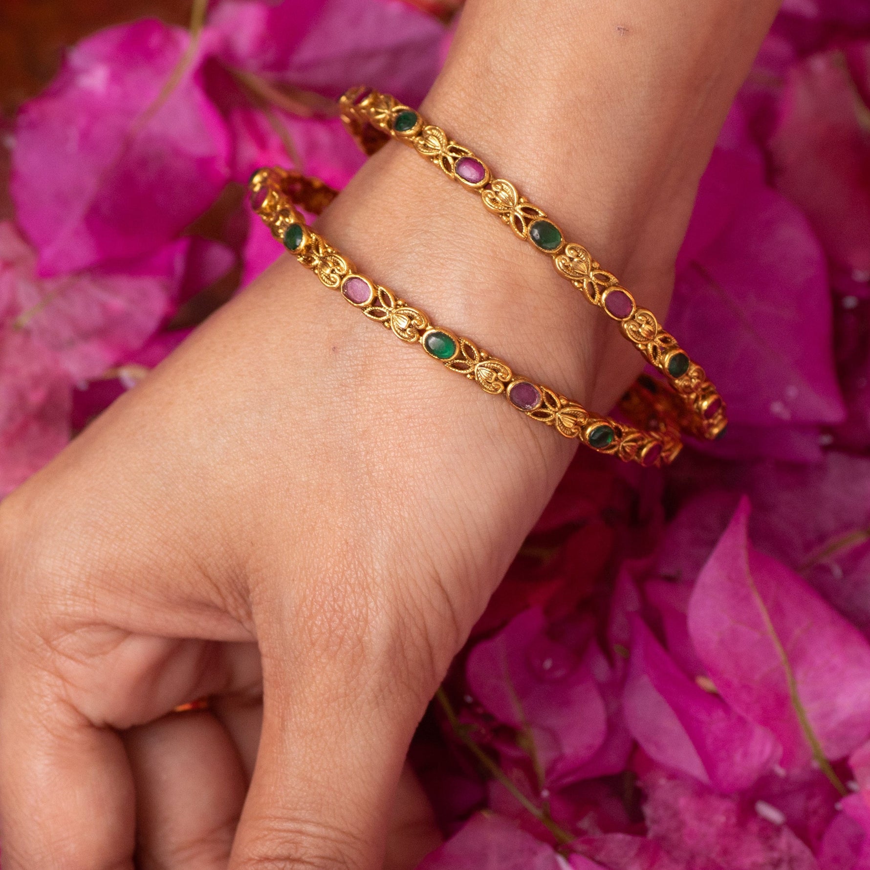 Meher Antique Bangles
