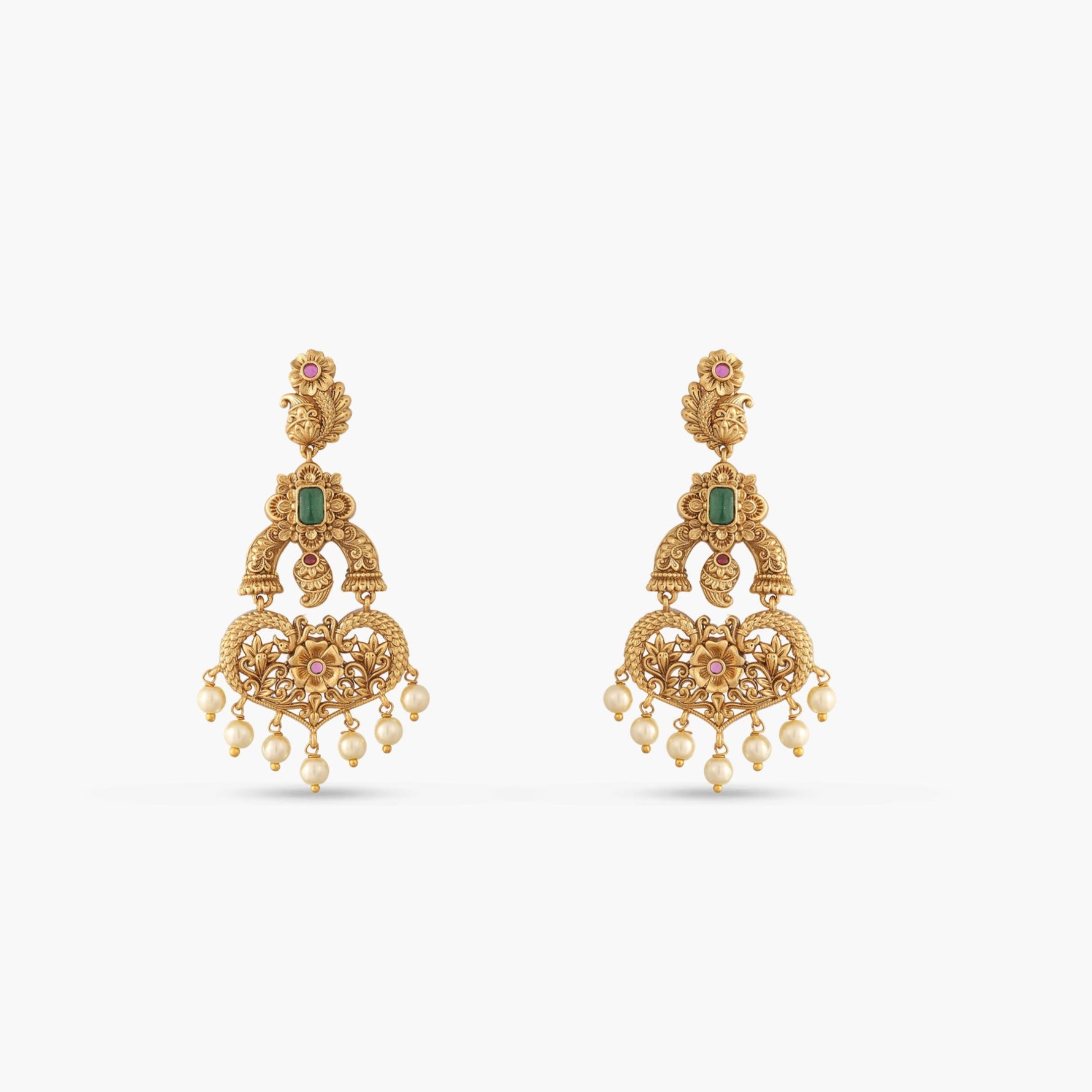 Vyanika Antique Drop Earrings