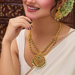 Sharika Antique Layered Necklace Set
