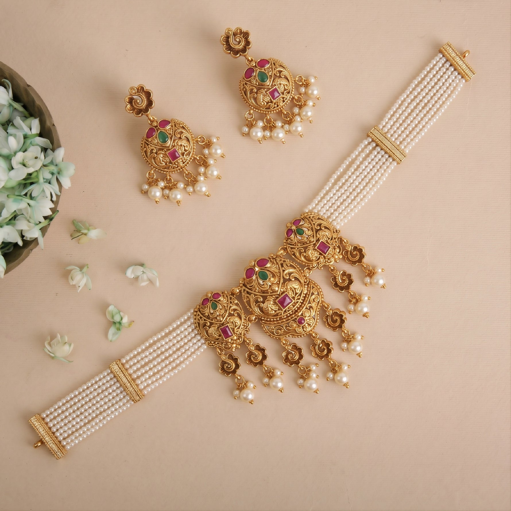 Zivara Antique Choker Set