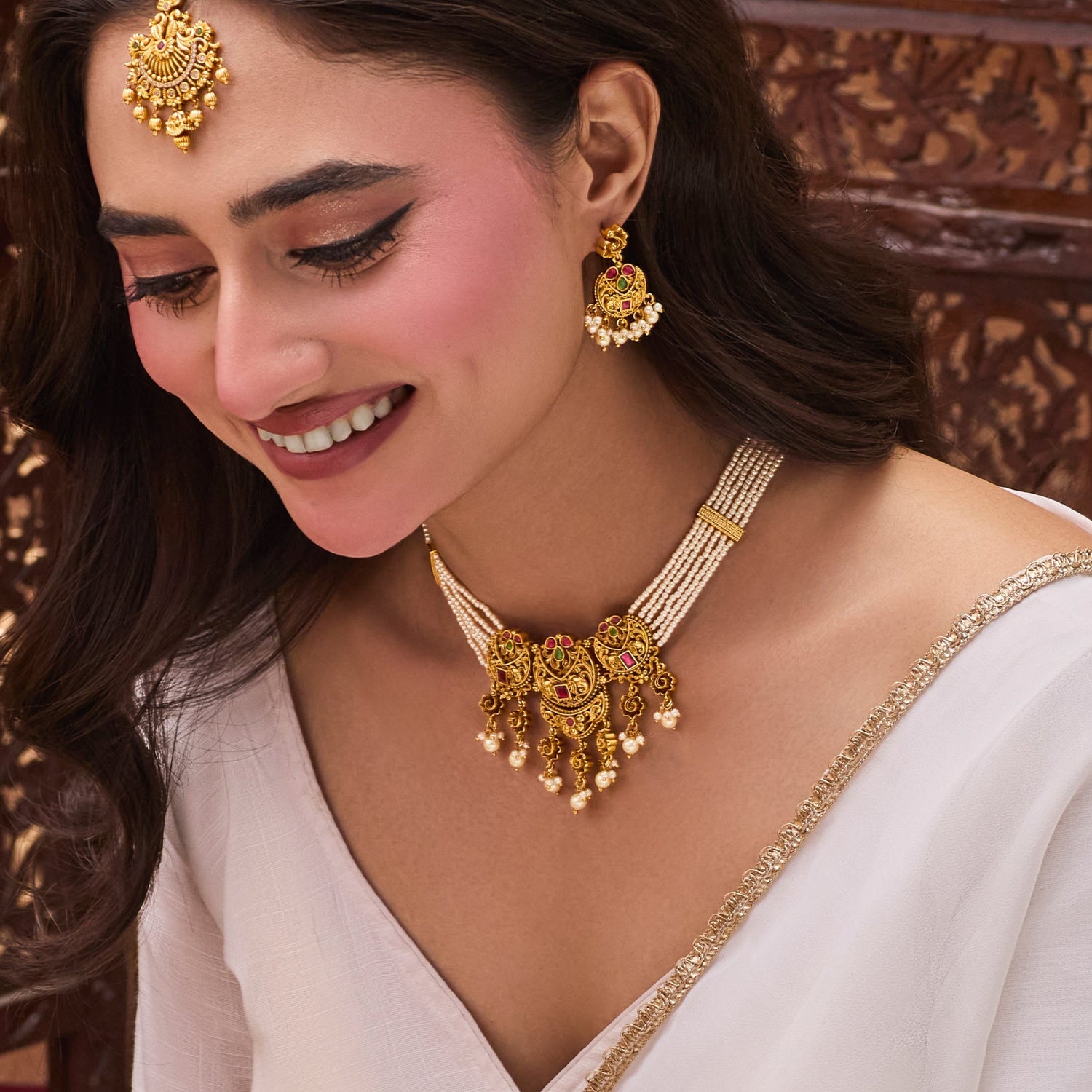 Zivara Antique Choker Set