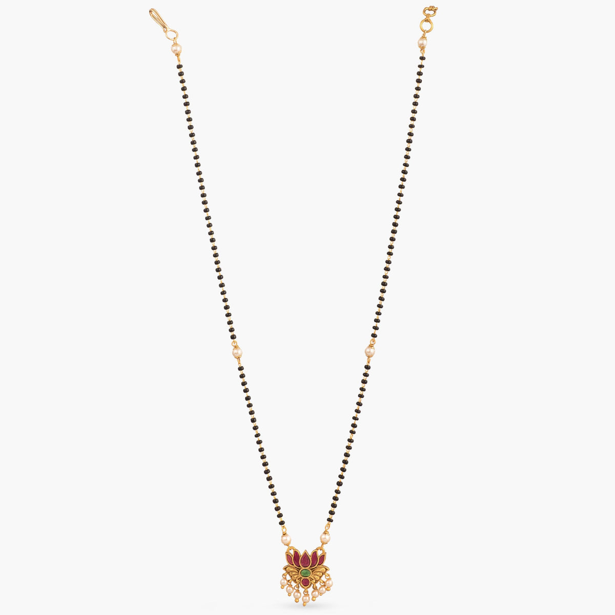 Avanthika Antique Black Beads Necklace
