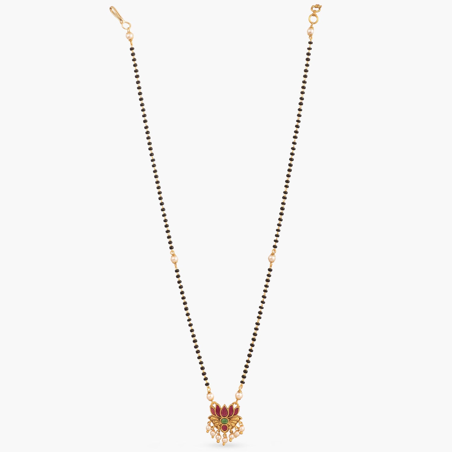 Avanthika Antique Black Beads Necklace