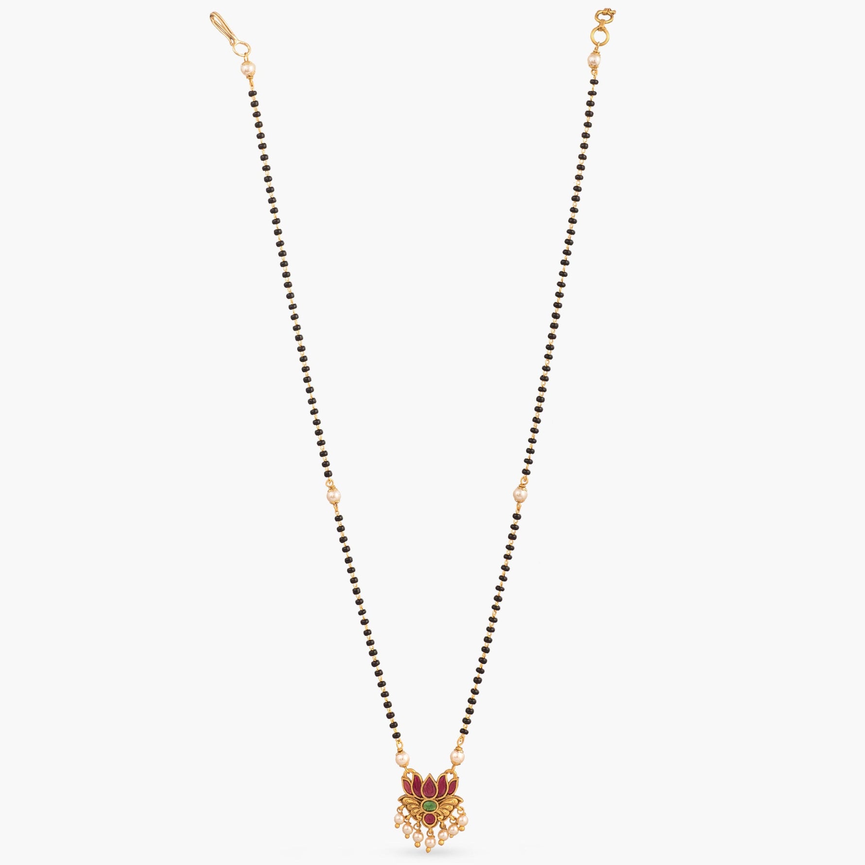 Avanthika Antique Black Beads Necklace