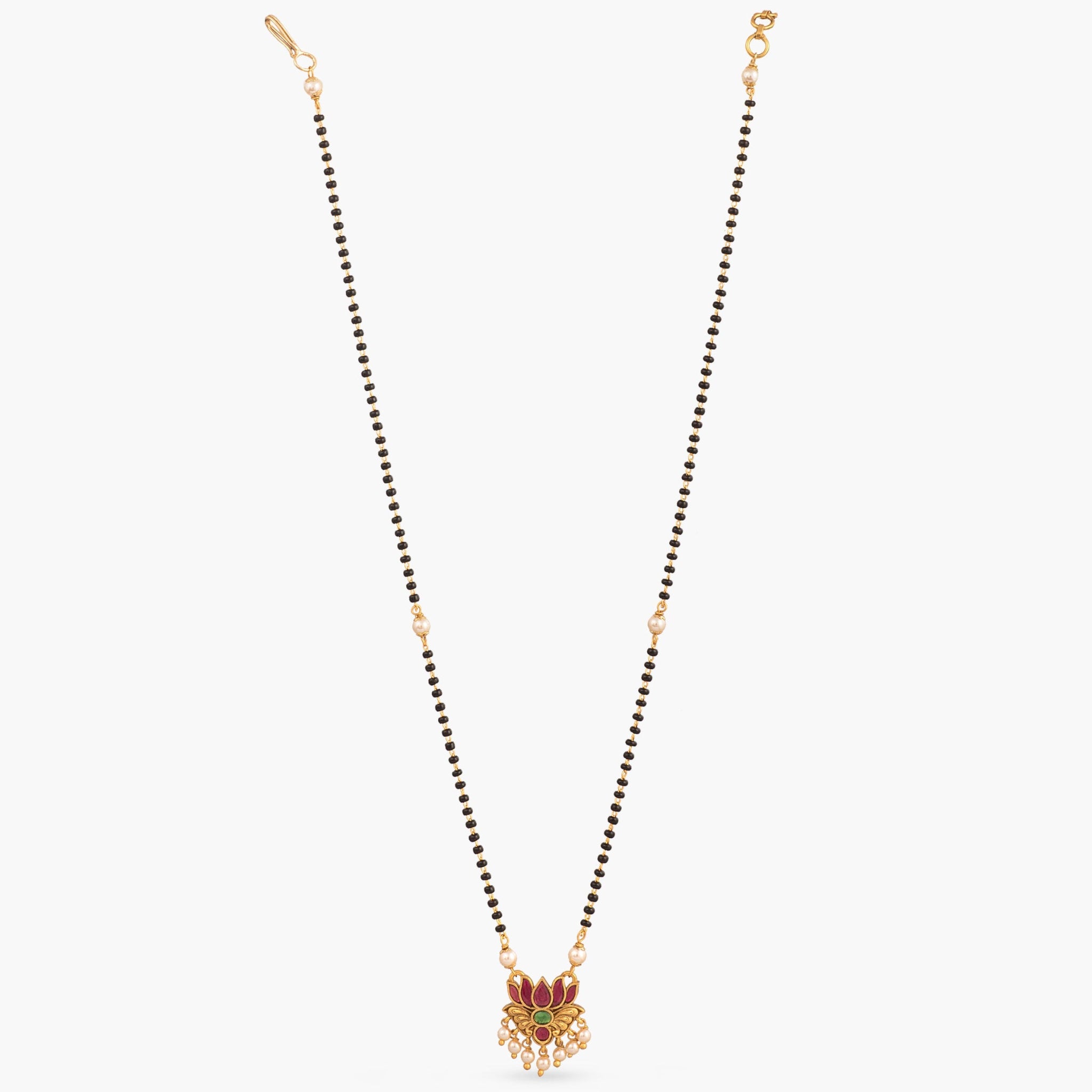 Avanthika Antique Black Beads Necklace