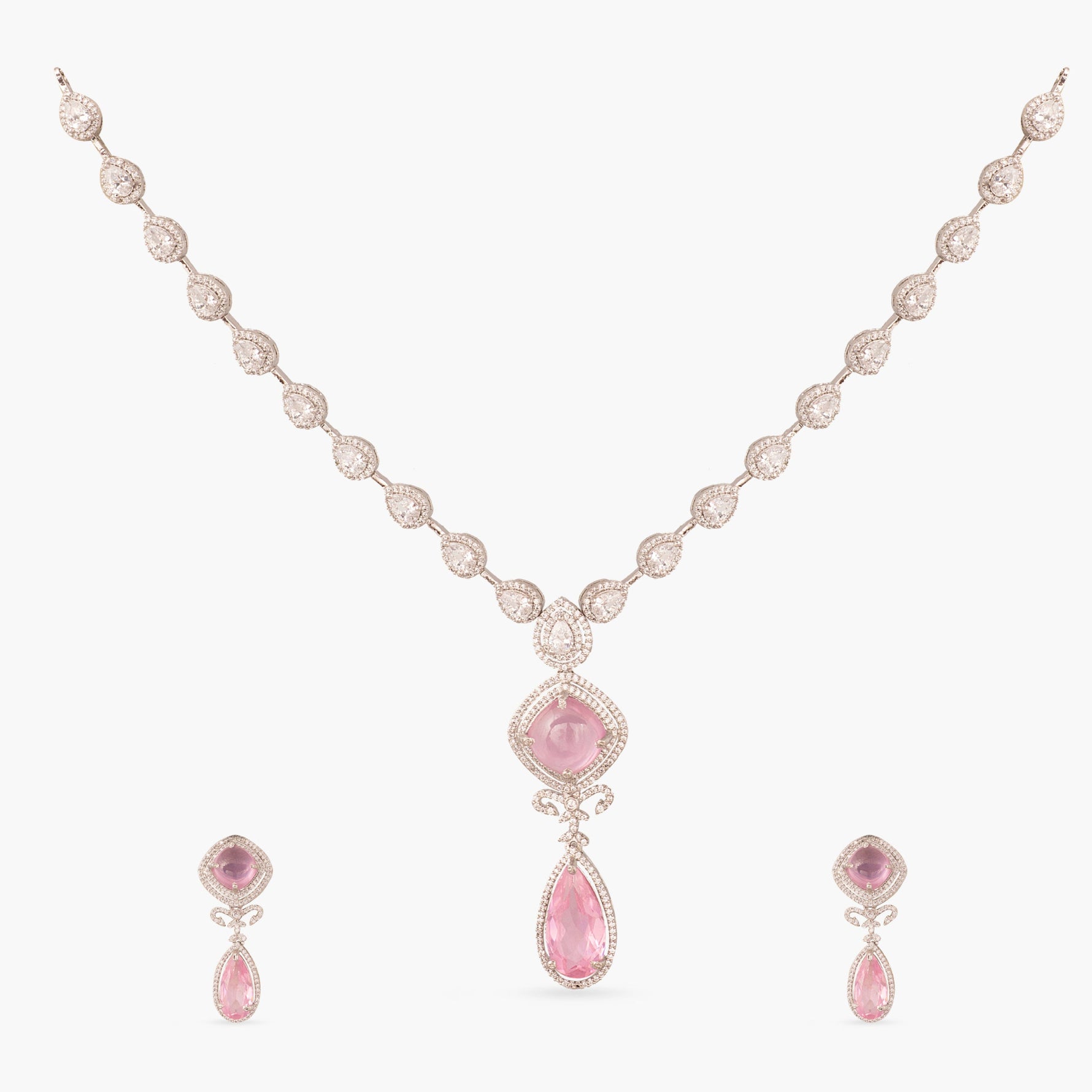 Avyra CZ Necklace Set