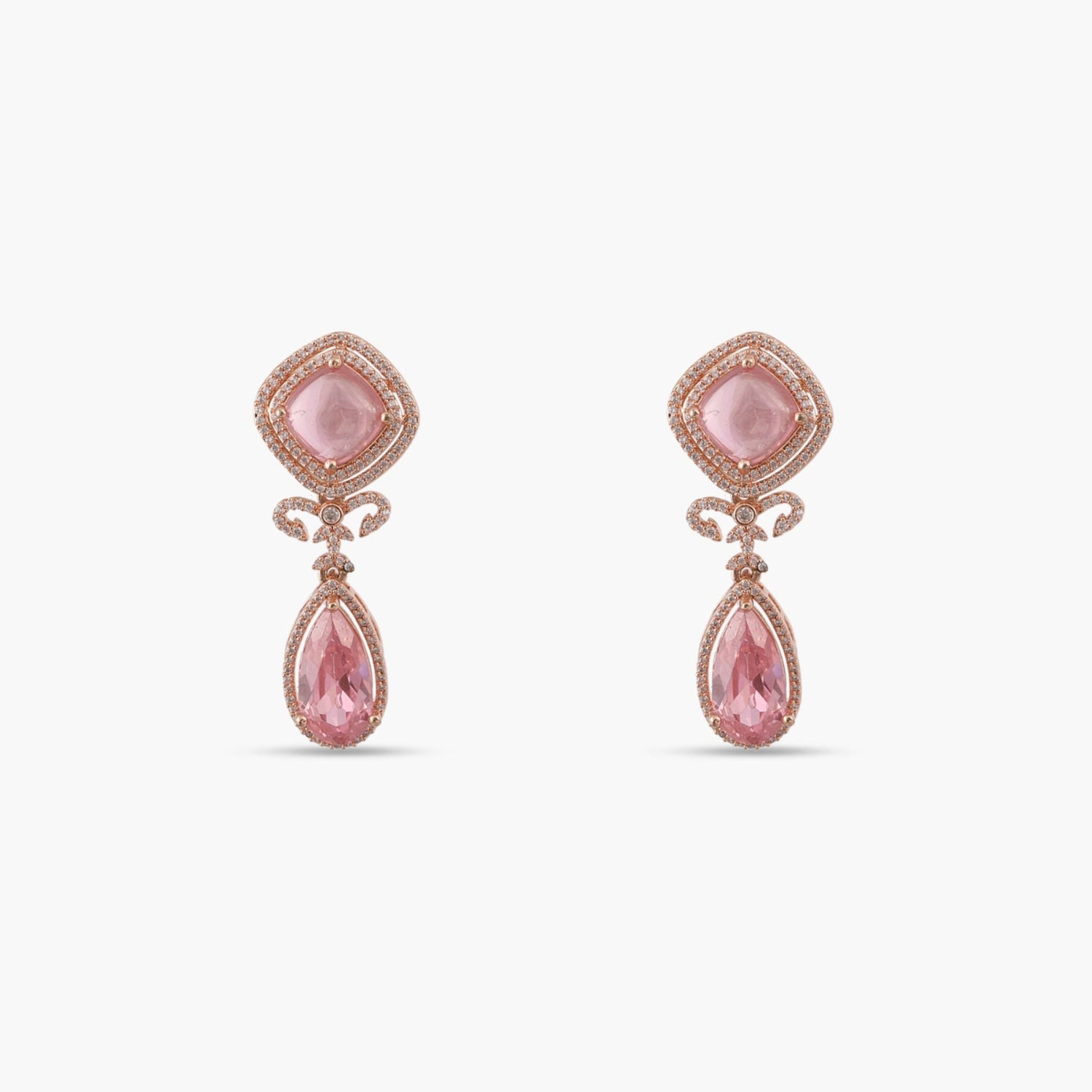 Blush Nakshatra CZ Necklace Set