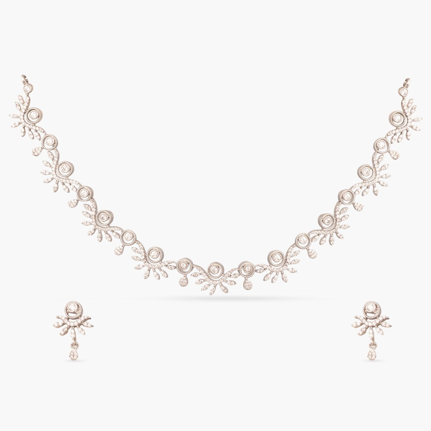 Ishira CZ Necklace Set
