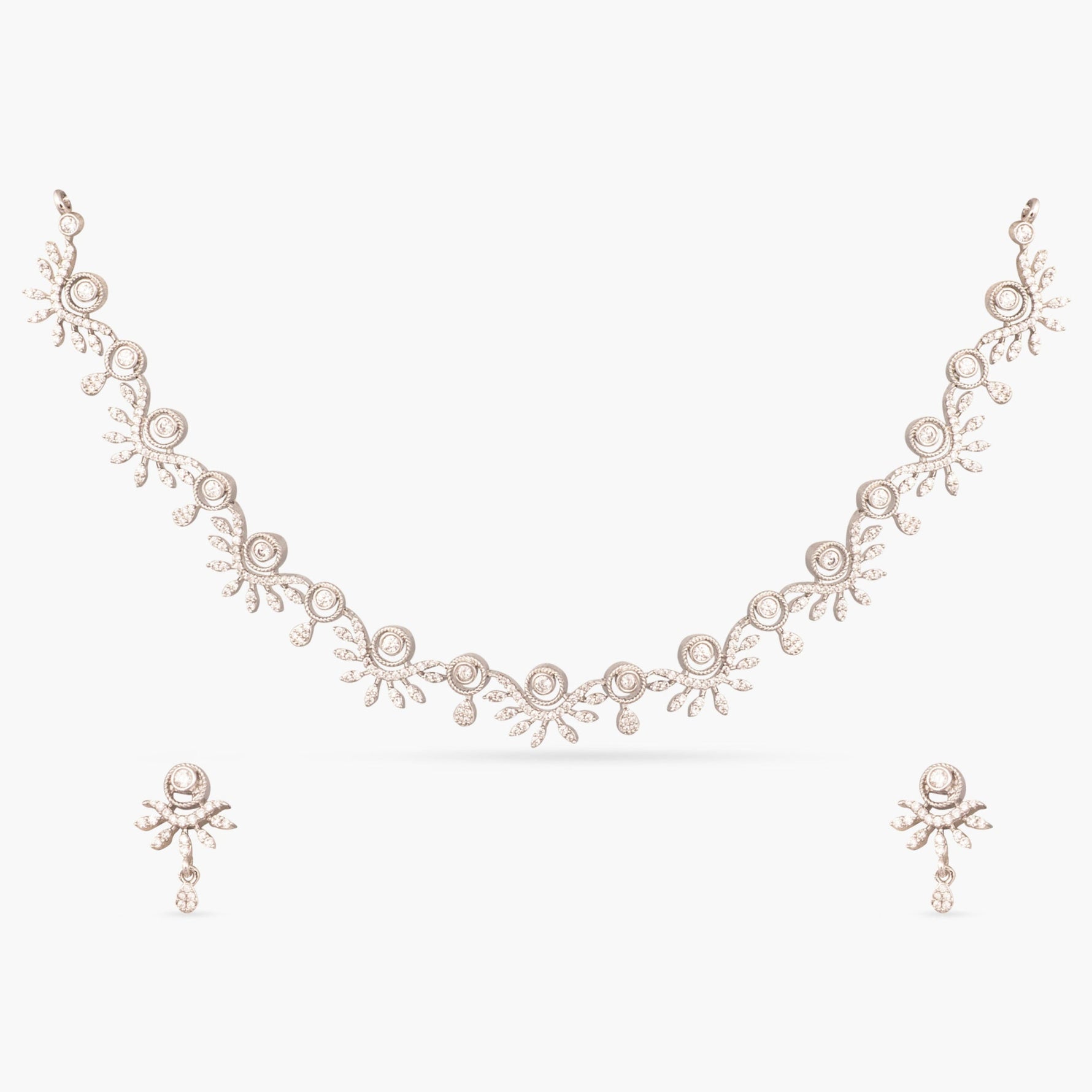 Ishira CZ Necklace Set