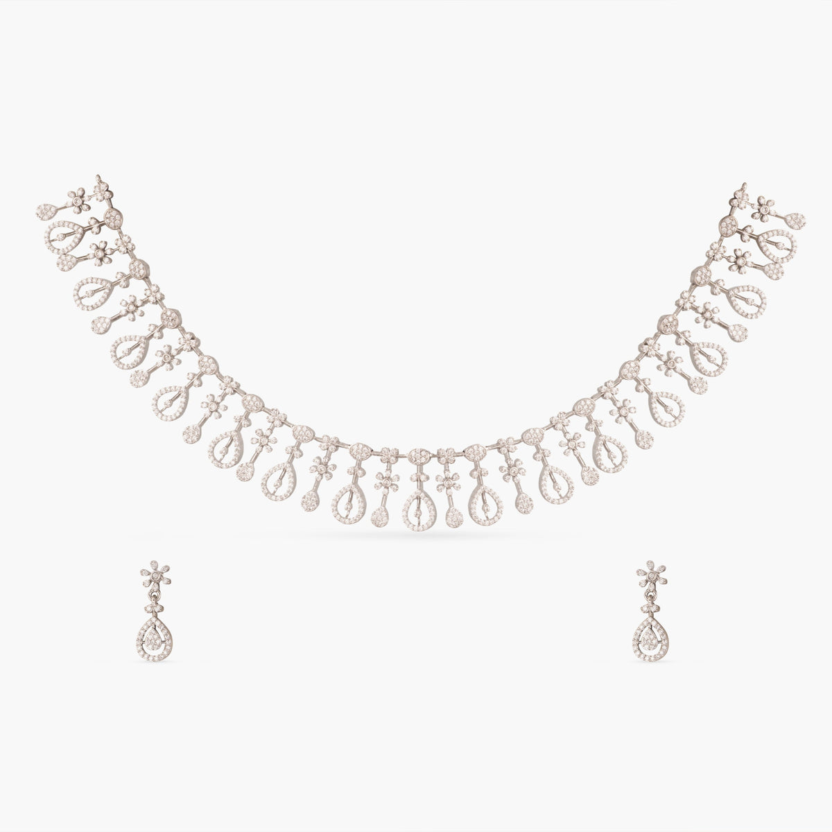 Aina Nakshatra CZ Necklace Set