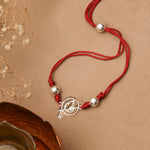 Murlidhar Silver Rakhi