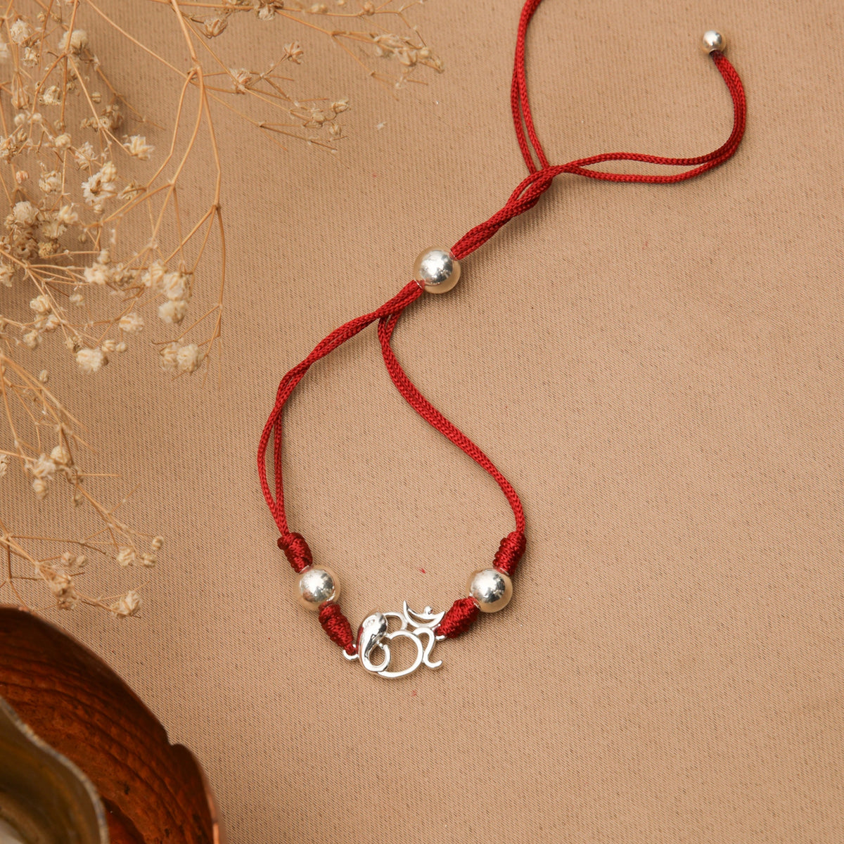 Rudrapriya Silver Rakhi