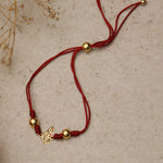 Sadashiv Gold Plated Silver Rakhi