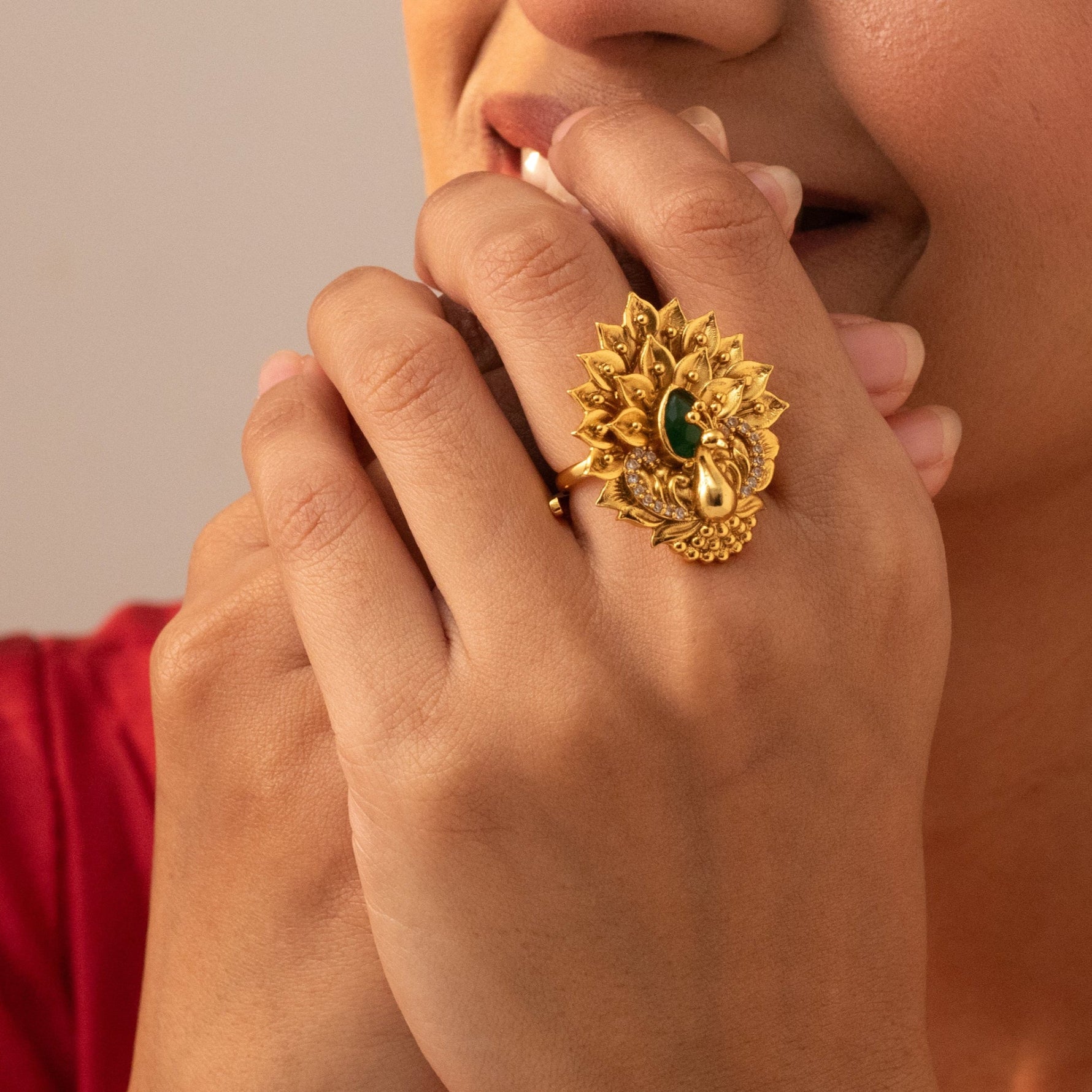 Vidya Antique Finger Ring