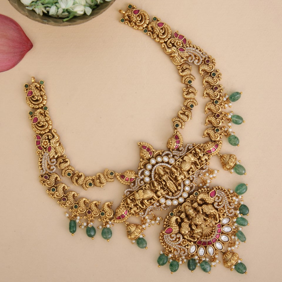 Nisha Antique Necklace Set
