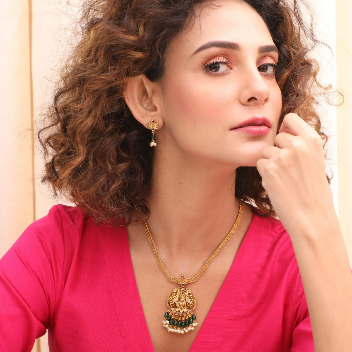 Yasmin Antique Necklace Set