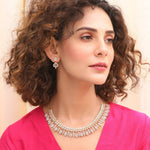 Radiance Statement CZ Necklace Set