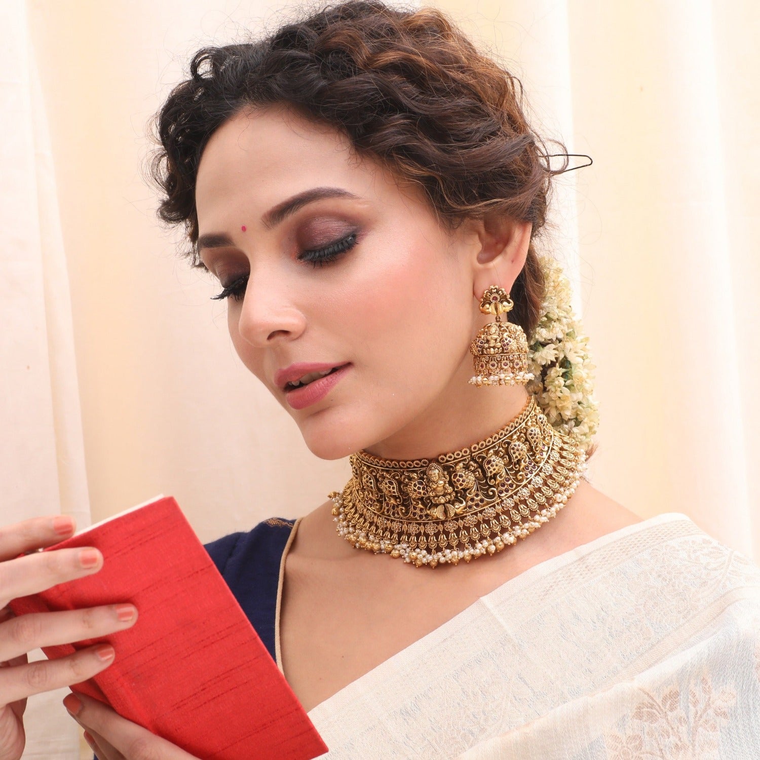Ananta Antique Nakshi Choker Set