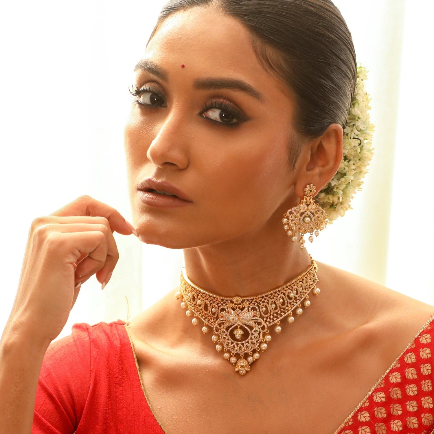 Siddhi Antique Choker Set