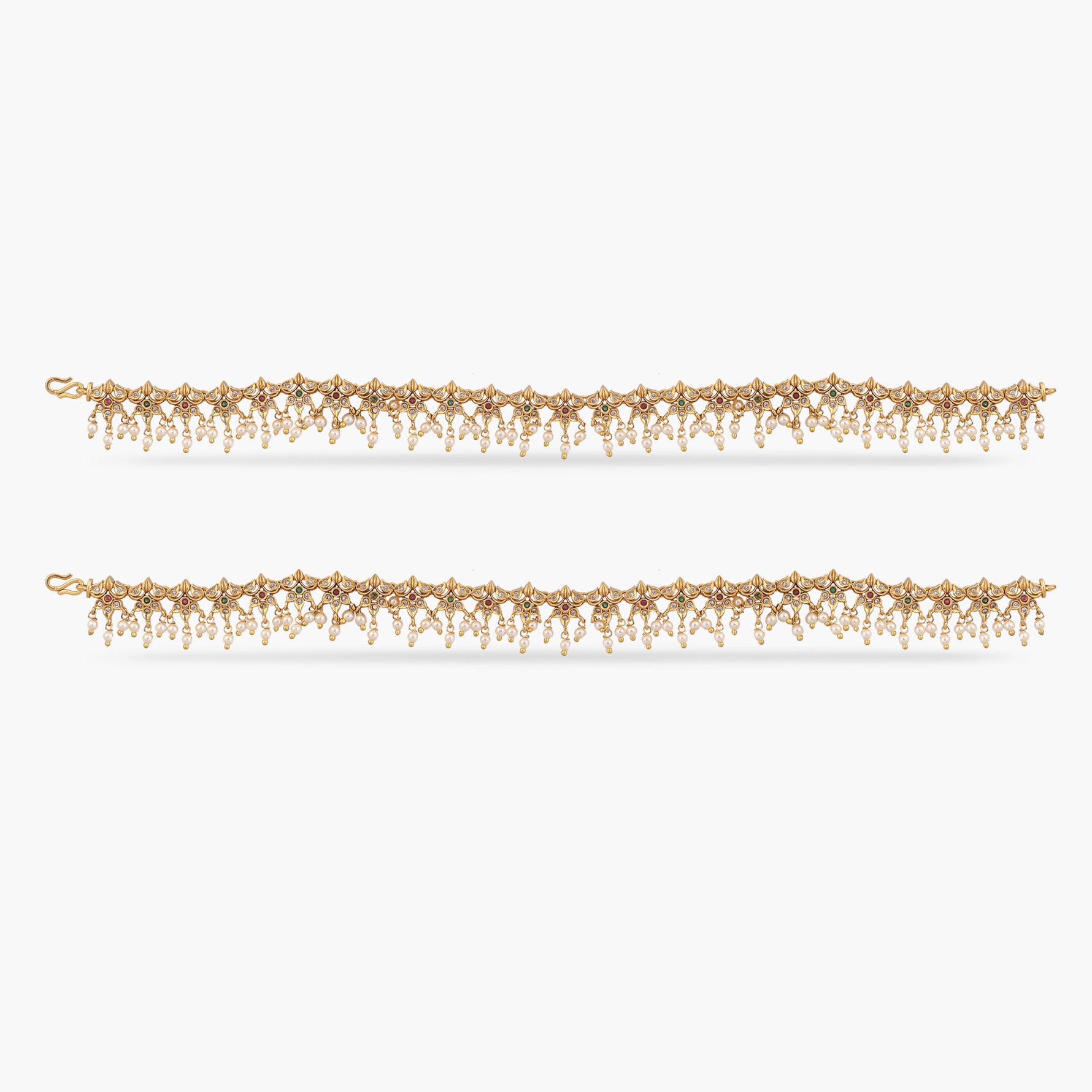 Shravya Antique Anklets