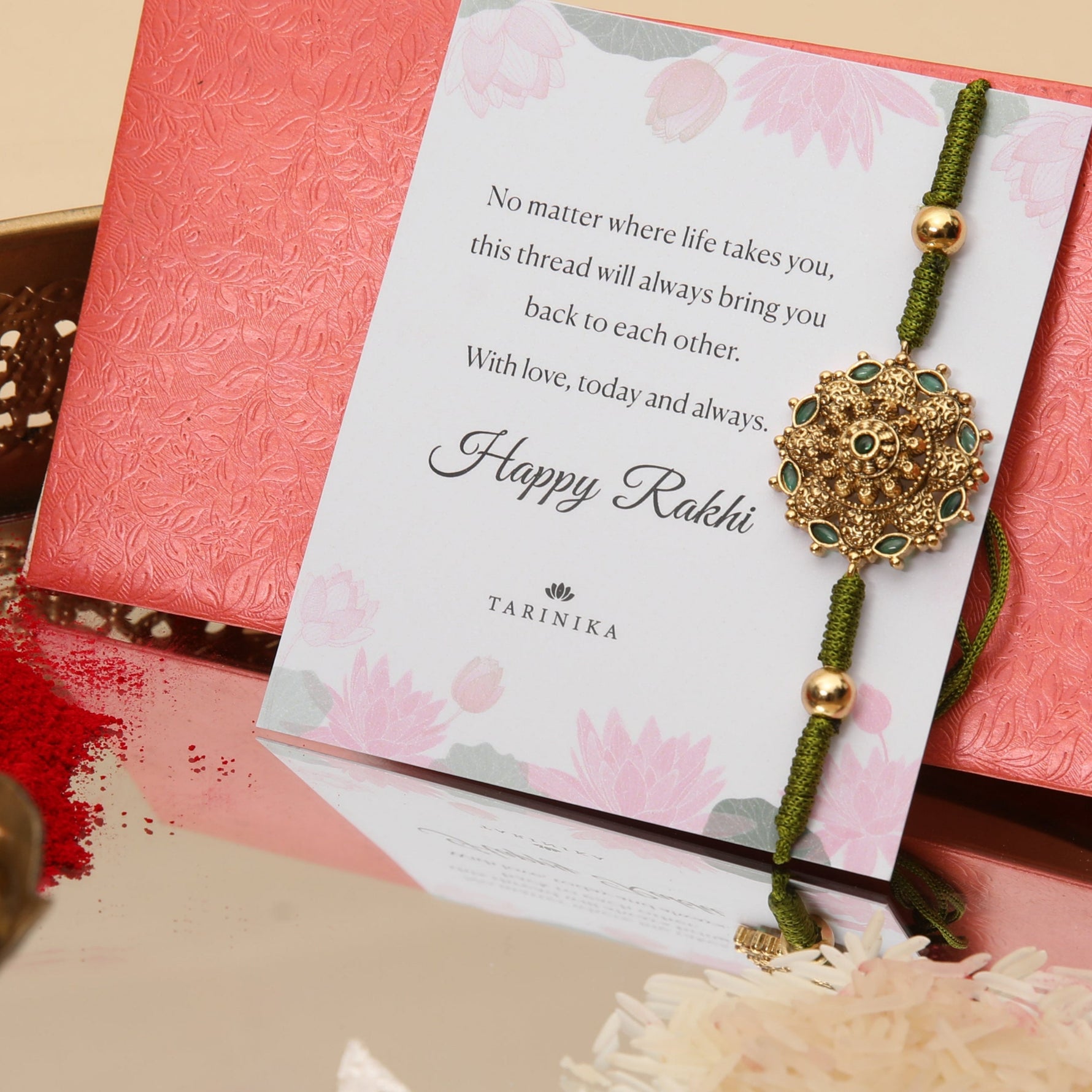 Vira Antique Rakhi