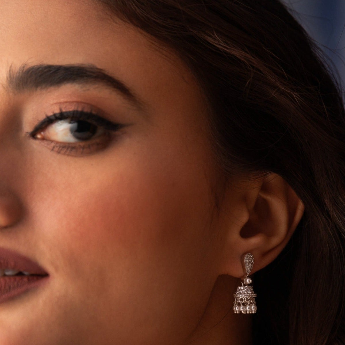Sruti Nakshatra CZ Mini Jhumki