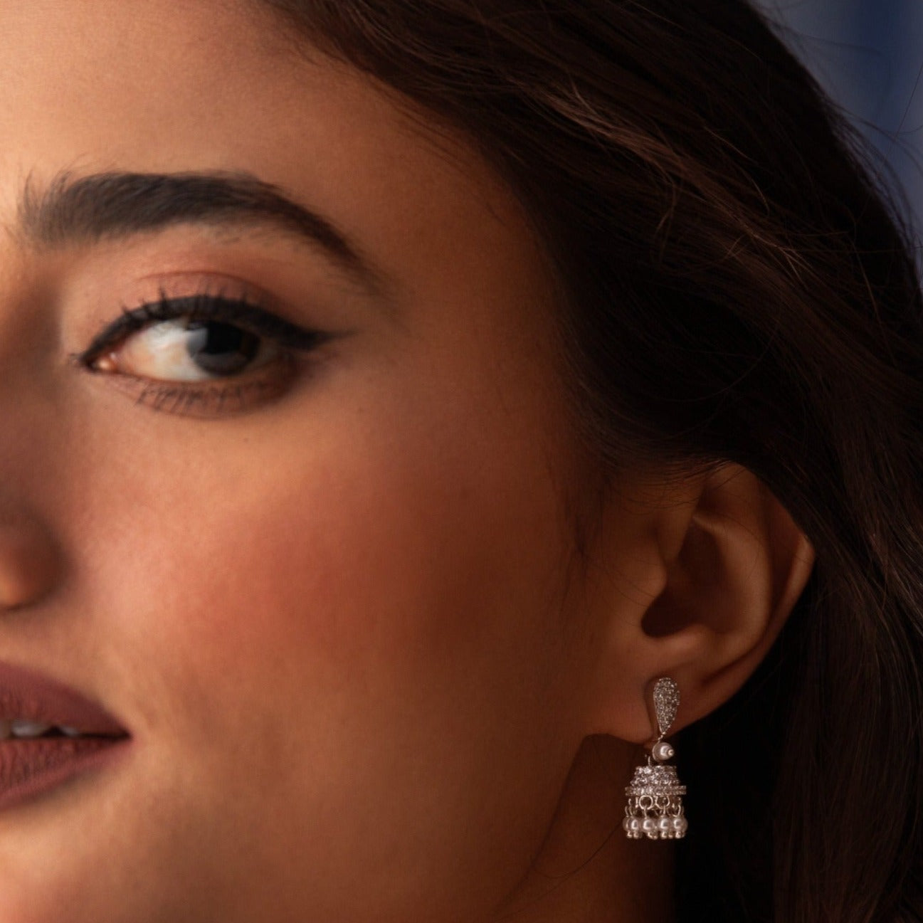Sruti Nakshatra CZ Mini Jhumki