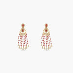 Classic Beads Floral Earrings