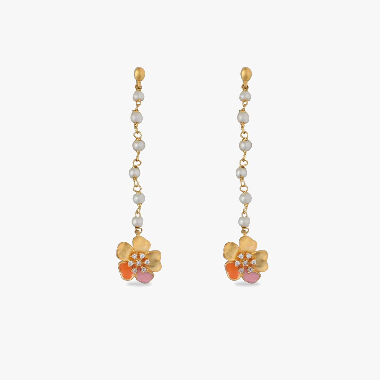 Kate Spade New York Crystal & Imitation Pearl Flower Stud Earrings |  CoolSprings Galleria