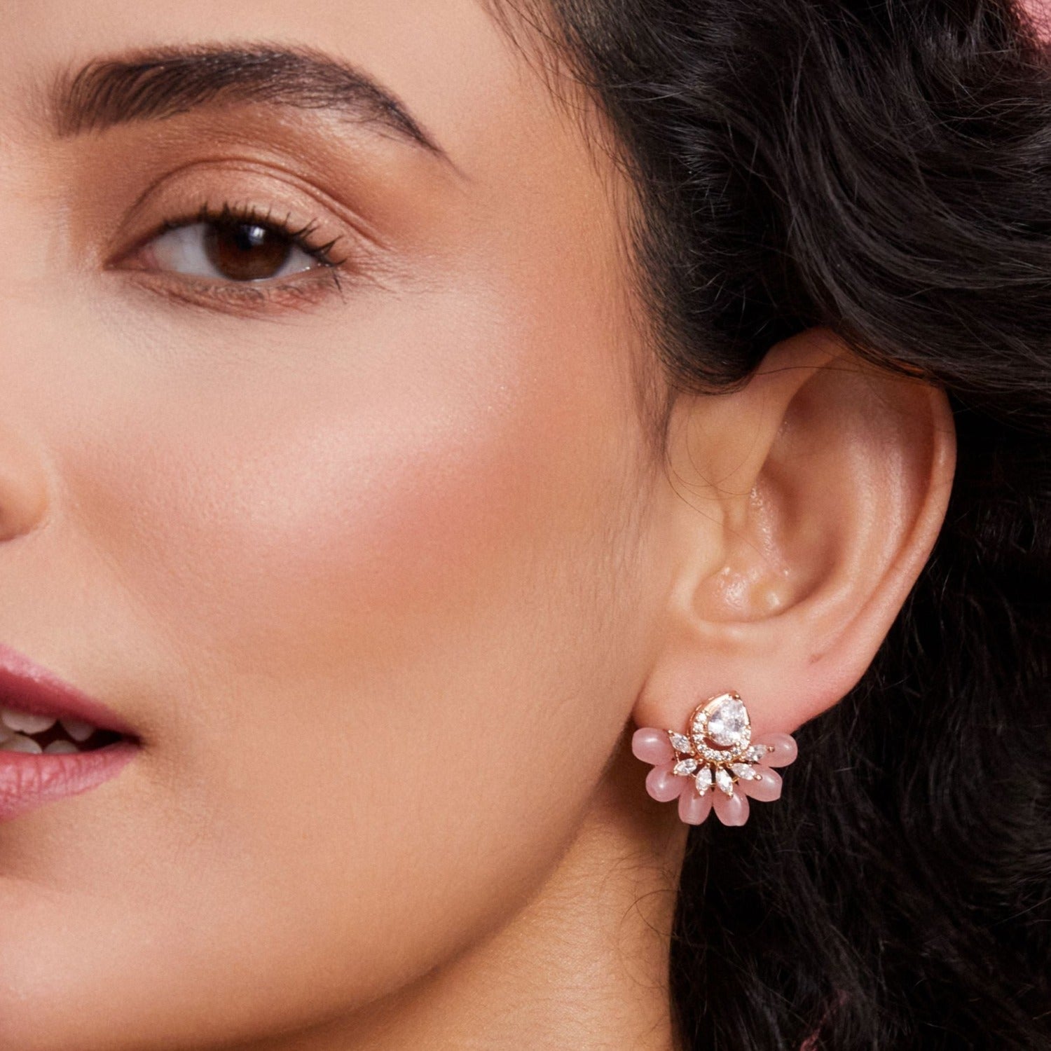 Bloom Delicate CZ Stud