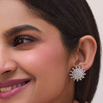Radiance Nakshatra CZ Stud Earrings