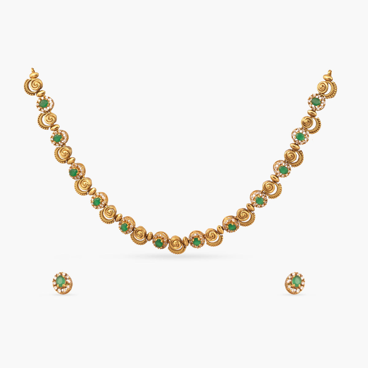 Eloria Deicate Antique Necklace Set