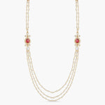 Classic Beads Layered Necklace
