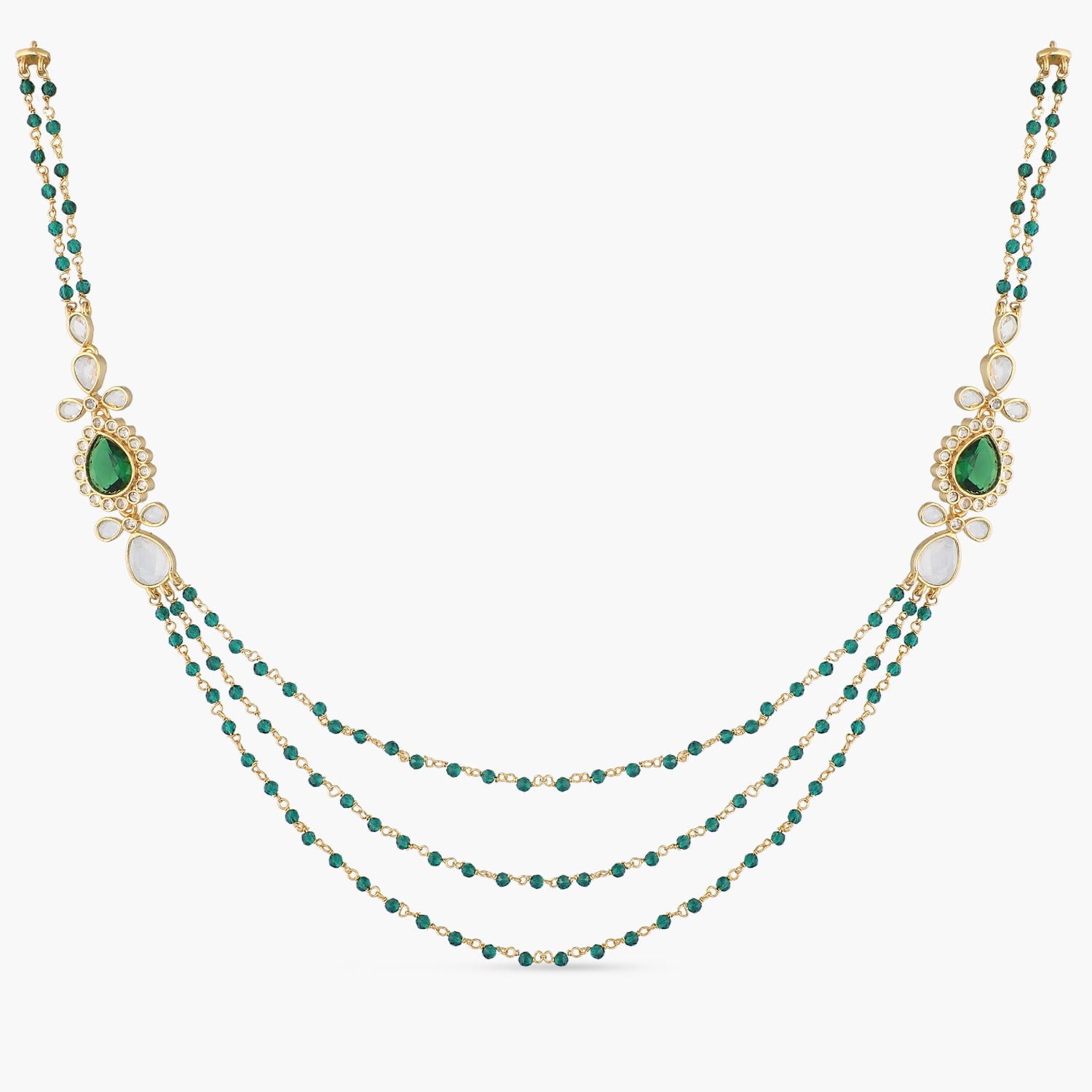 Classic Beads Layered Necklace
