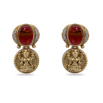Dhanya Antique Navaratna Necklace Set