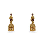 Festive Antique Kempu Necklace Set 