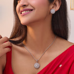 Amelia Nakshatra CZ Pendant Set